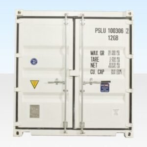10Ft X 8Ft Shipping Container (One Trip) – White