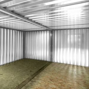 4M X 4.2M Side Linked Flat Pack Container Bundle (Galvanized)
