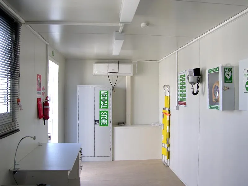 First Aid Rooms