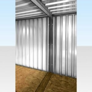 3M X 4.2M Side Linked Flat Pack Container Bundle (Galvanized)